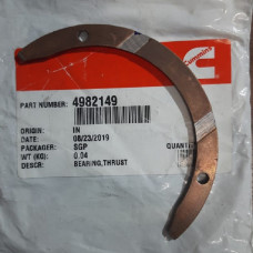 Вкладыш корень упорный 4982149, C6204218510  QSB 3.3
