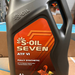 Масло трансмиссионное S-OIL 7 ATF VI 4L