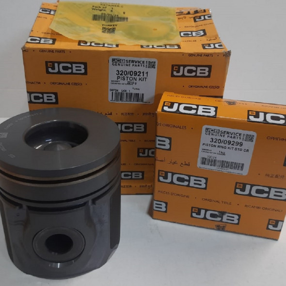 Поршень в сборе с кольцами, стандарт JCB 320/09211
