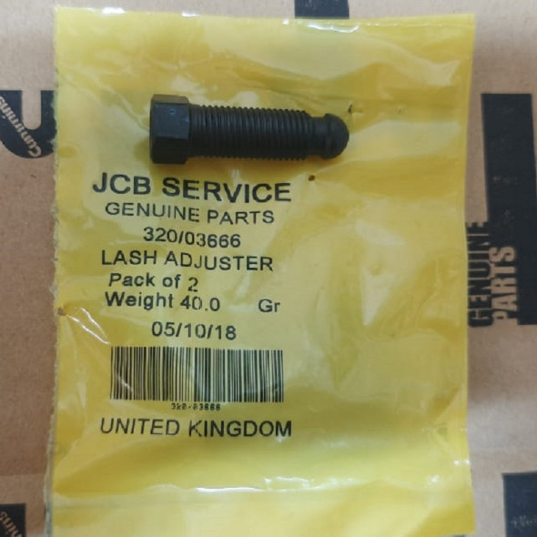 Болт коромысла (регулятор клапана) JCB 320/03666