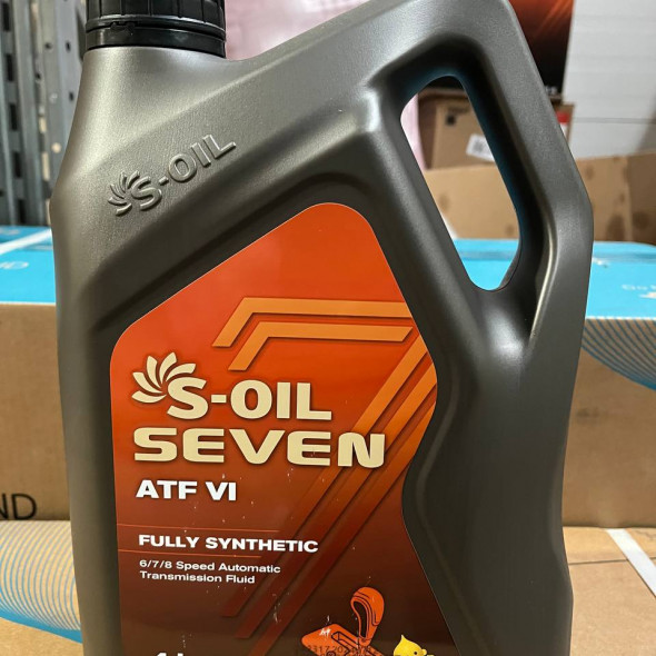 Масло трансмиссионное S-OIL7 ATF VI 1L