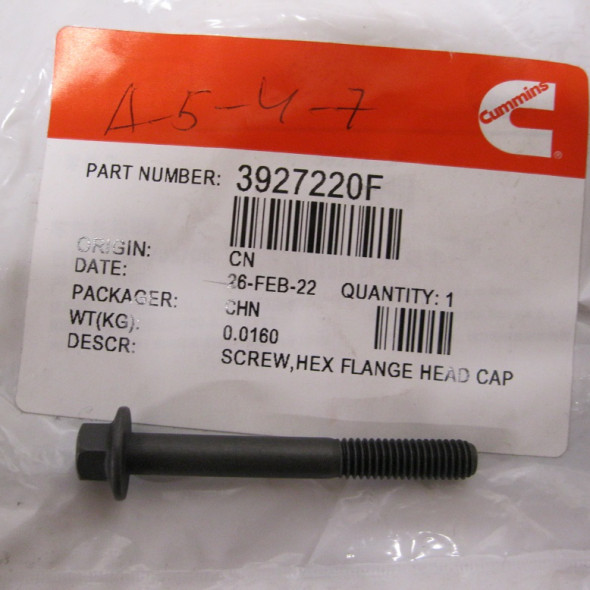 Болт CP 3927220F М6х1х50